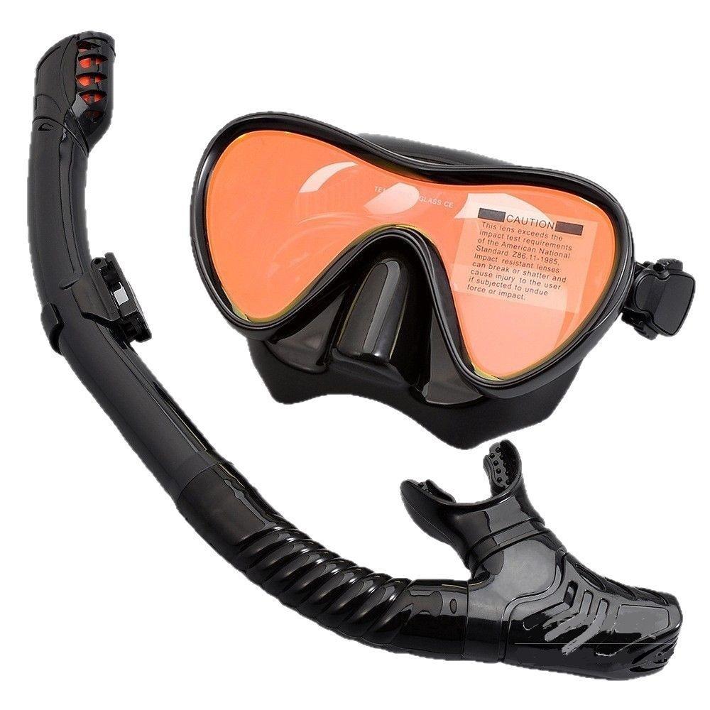 Diving goggles snorkel set