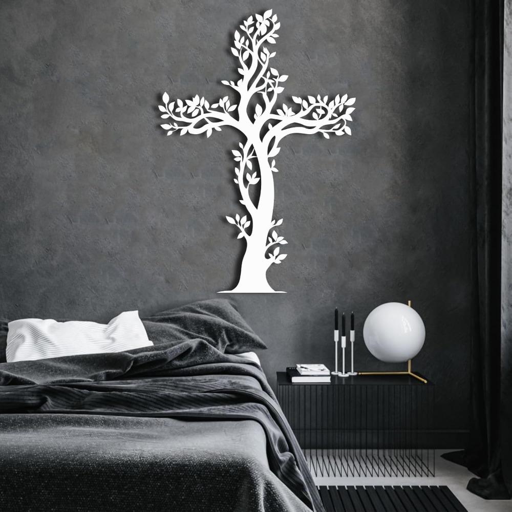 Metalowa Sztuka Ścienna Dekoracja Gałąź Rustykalny Dom