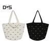 Outing Tote Bag Cotton Stroller Diaper Bag Portable Mommy Handbag Stroller Hanging Storage Bag for Diapers Bottles Travel Shopping
