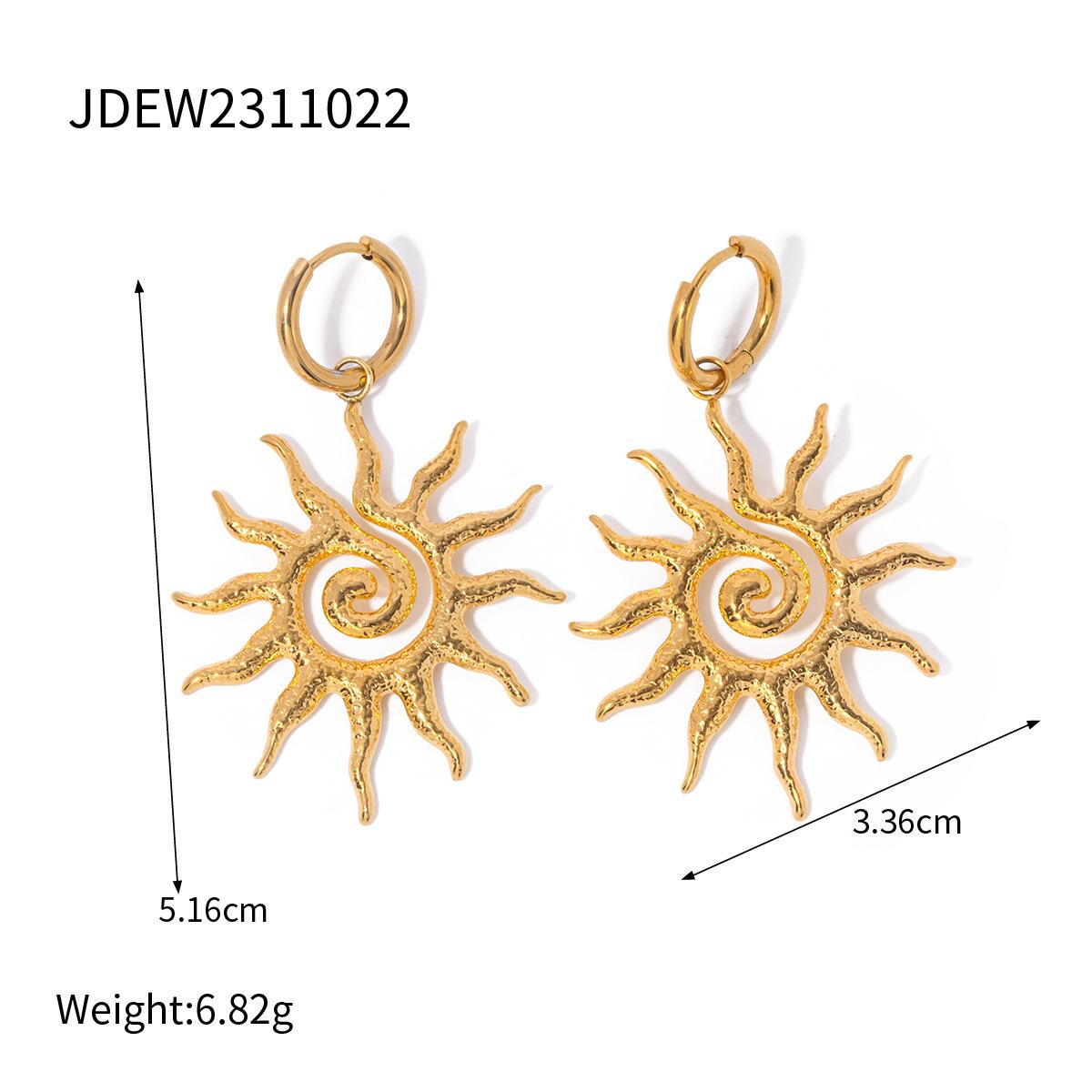 Spiral Circle Sunflower Inspired Trendy Choker Necklace For Women