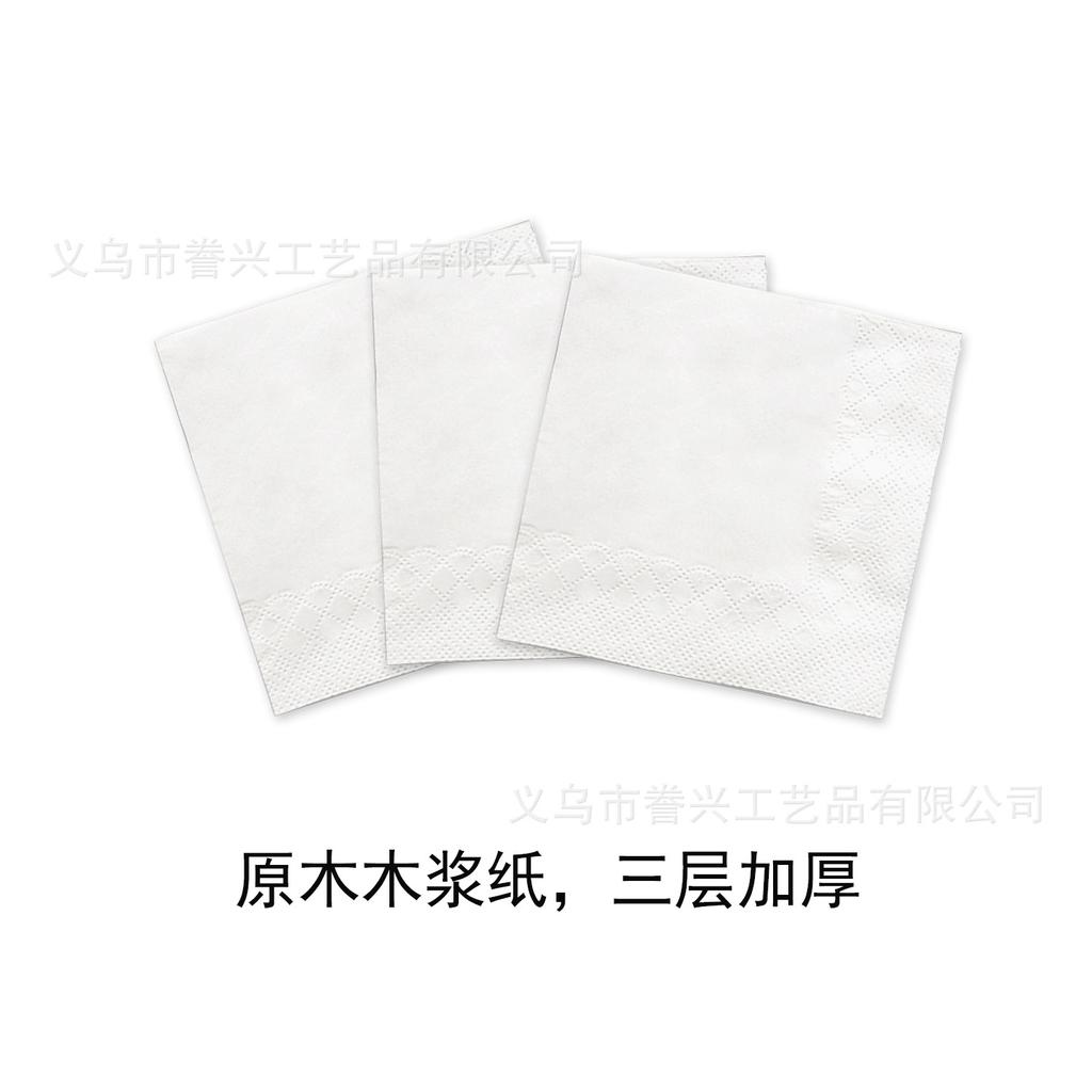 Spot Promotional Tissue Party Supplies Solid Color Dinosaur 33Cm Restaurant Paper Disposable Party Decoration Tissue