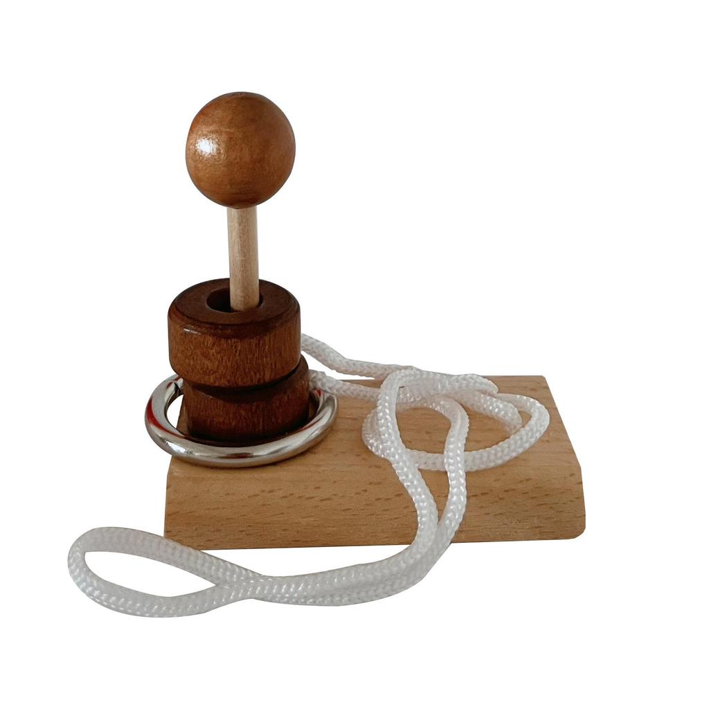 100-Piece Kongming Lock Wooden Puzzle Set for Kids and Adults