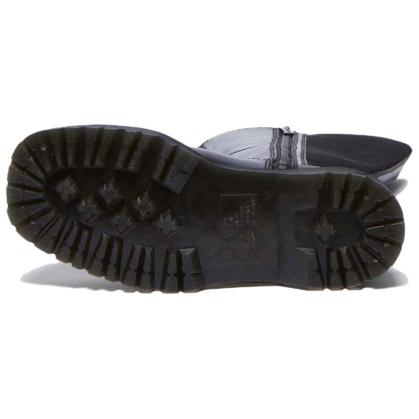 Dr. Martens Amaayah Leather Fashionable High Boots Women boots Black 31947001