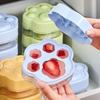 BPA Free Cat Paw Ice Block Mold Easy Demolding Pressing Ice Box Cute Ice Making Mold  Summer