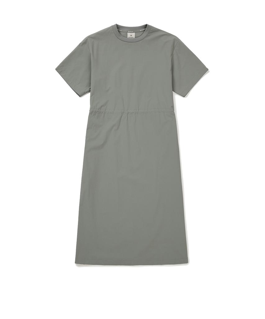 Snow Peak Apparel Thin Tech Women'S Woven Dress Light Khaki (S24Mwsop31)