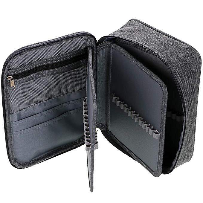 Waterproof Pencil Bag 72 Colours Large Capacity Sketching Pencil Bag Stationery Student Storage Pencil Bag