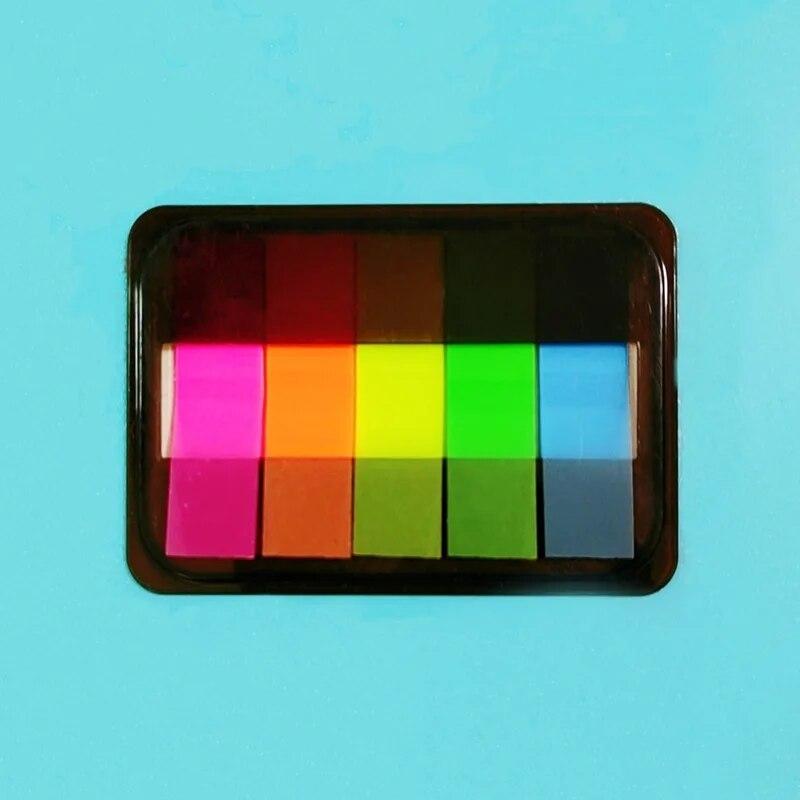 

1 коробка 100 шт. Наклейки для индексов, съемные липкие вкладки, маркеры страниц, липкие вкладки для индексов, липкие страницы для записей, прозрачный цвет