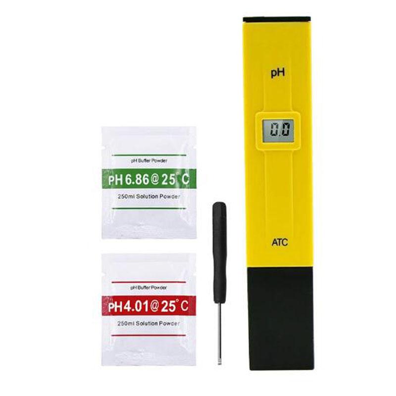 PH Meter Digital PH Tester Water Quality Testers Acidity Measure Device Water Pool Aquarium Hydroponics Home Brew 0-14pH