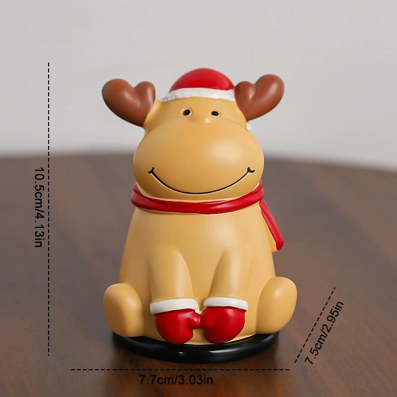 1Pc Christmas Toothpick Box Household Creative Toothpick Canister Toothpick Jar Toothpick Bucket Floss Box Cotton Swab Storage