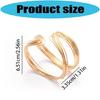 Stylish Unisex Open End Bracelet Presenting Angular Design Charm Sturdy And Comfortable Wristband Jewelry