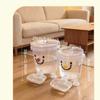 Distributeur d'eau automatique pour animaux de compagnie Dessin animé 5L/10L Grande capacité Fontaine à boire pour animaux de compagnie Sans électricité Bol d'eau automatique Accessoires pour chat