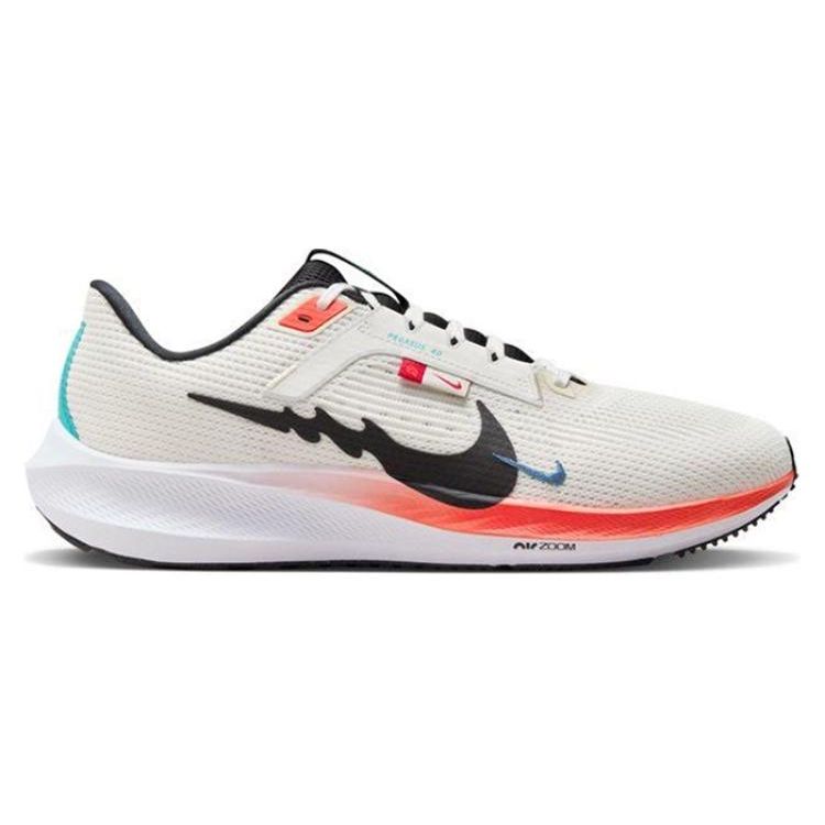 Nike Air Zoom Pegasus 40 Year of the Dragon Men Sneakers White Sail Bright-Crimson FZ5055-101