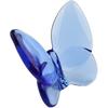 For Crystal Butterfly Figurine, Lucky Butterfly Ornaments, Glass Butterfly Statue, for Crystal Home Decor for Living Room,Table(Pink) (Blue)
