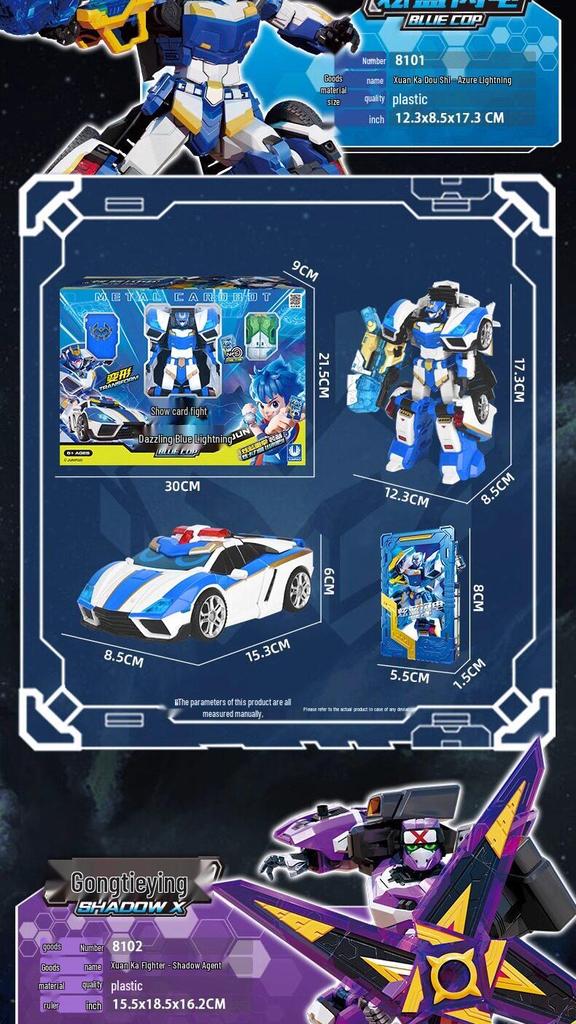Blazing Ares: Transforming Robot Car Toy for Kids
