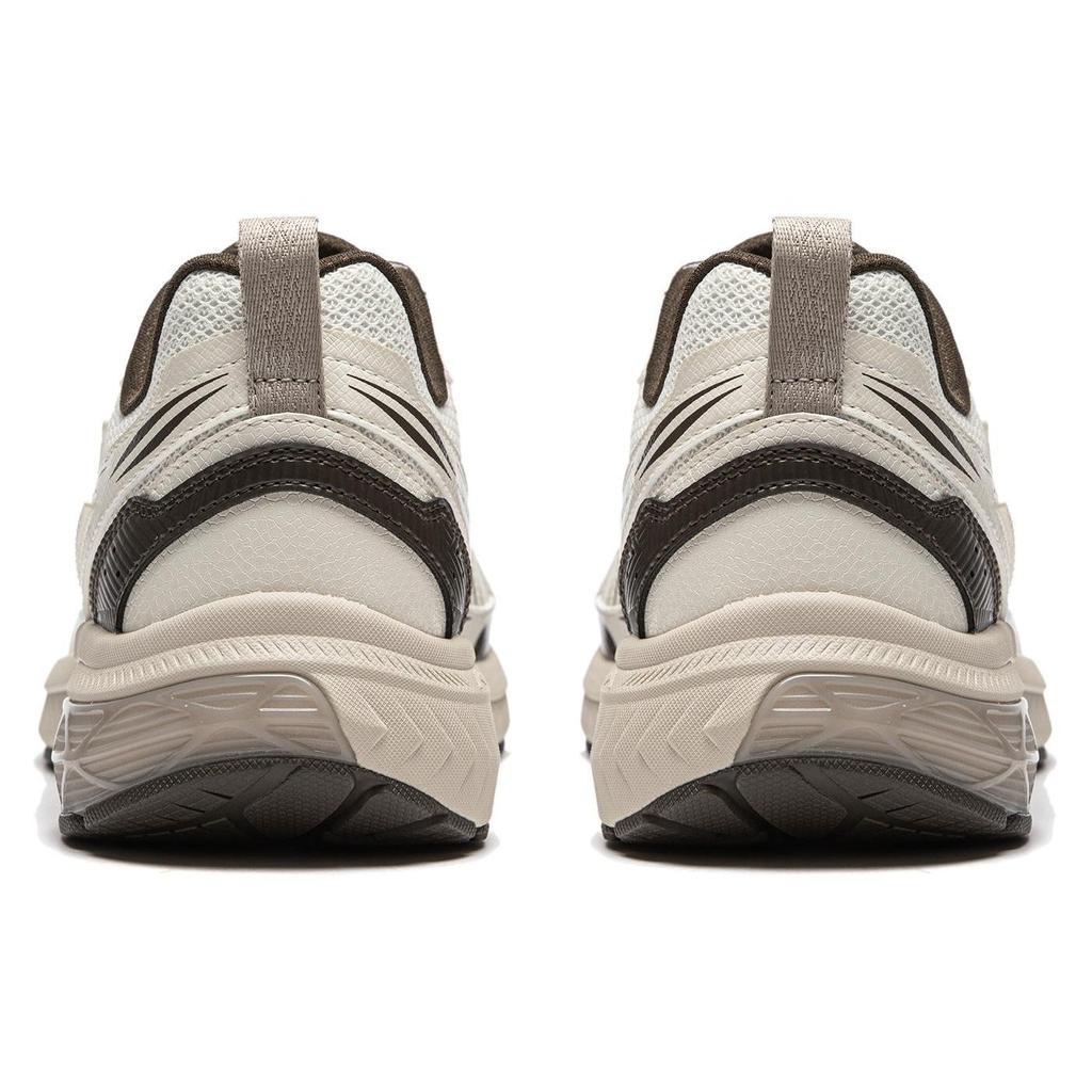 Li Ning Fuyiao 1.0 V3 Lightweight High Resilience Cushioning Low Top Sprinting Shoes Men Shoe White Brown ARXU003-2