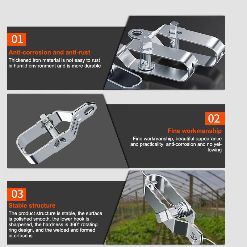 Mesure Manuelle Déviation Tendeur de Fil Rouille Clôture Acier Galvanisé Applications de Jardinage Haute Qualité Utilité