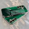 New Dark green texture Exquisite PhoneCase for Samsung Galaxy S26 S25 S24 S23 S22 S21 FE Ultra Plus  Men women Built-in glass