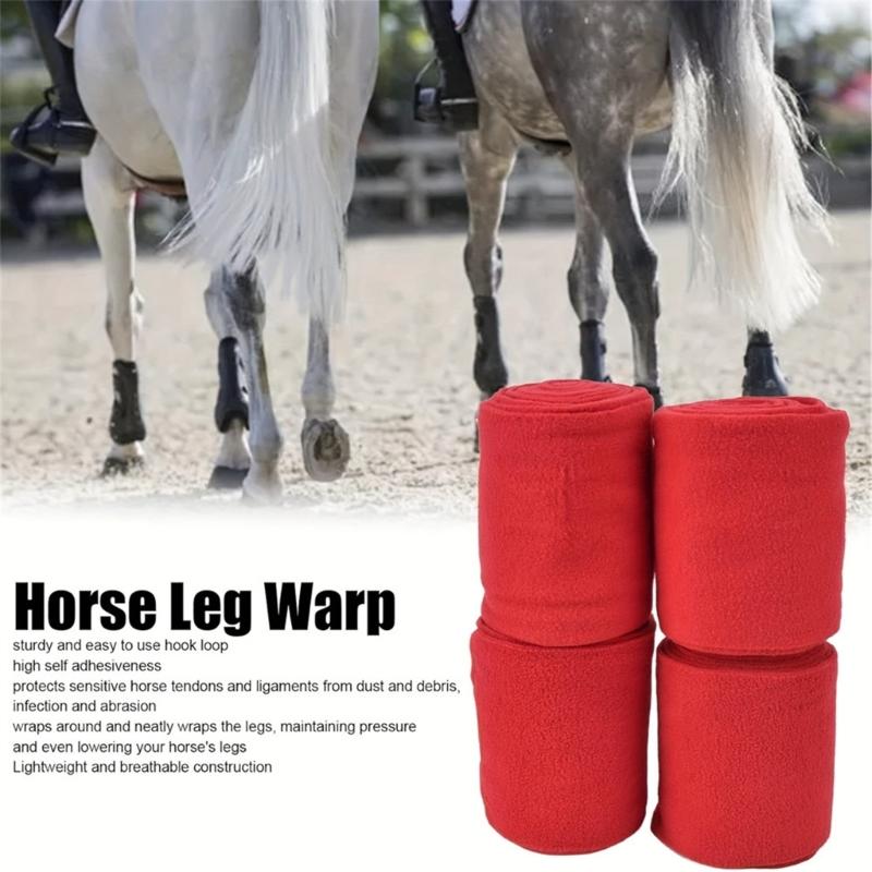 Breathable Fleece Lined Horse Leg Wrap For Riding And Cold Weather Protections