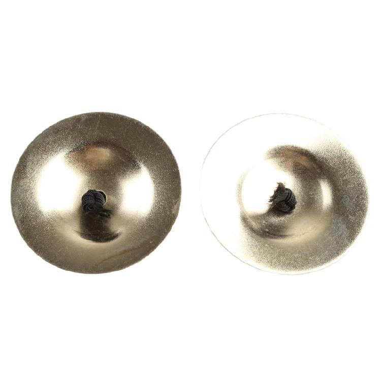 1 Paar Mini-Becken für Kinder Fingerbecken Bauchtanz Kupfer-Fingerbecken