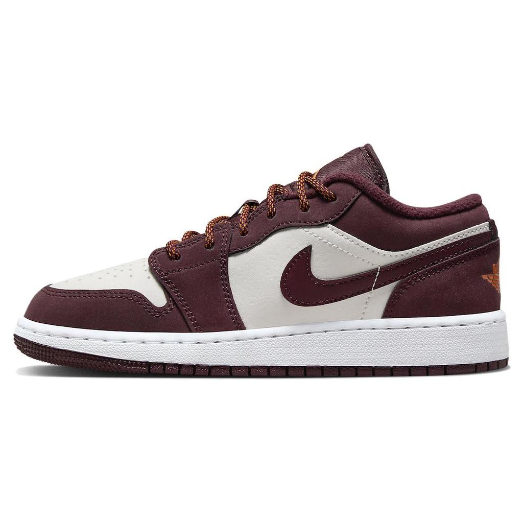 New Jordan 1 Low Night Maroon GS 553560-068