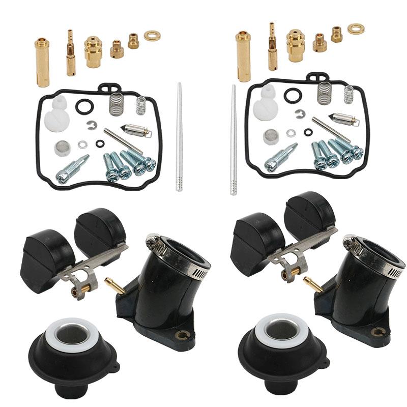 Suitable for Yamaha VStar 650 XVS650 Carburetor Repair Kit Two-piece Intake Manifold