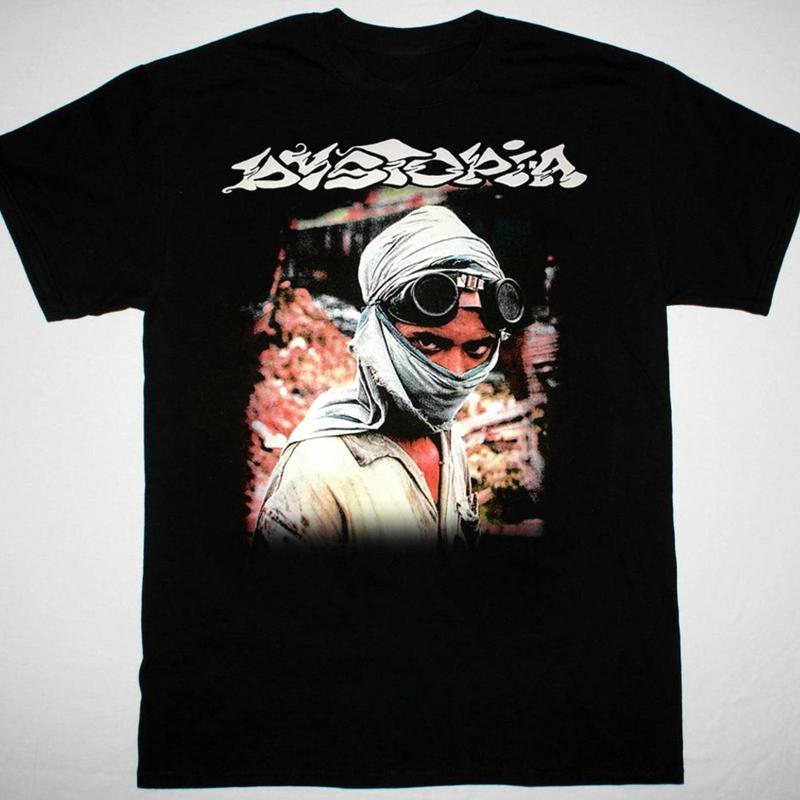 Dystopia Goggles Band Graphic T-shirt XXL