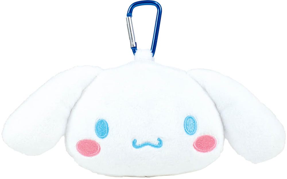 Tees Factory Sanrio Cinnamo Plush Zipper Mascot with Carabiner (SR-5541430CR)