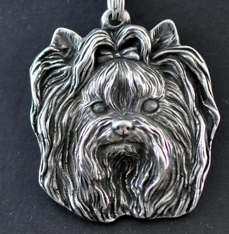 Yorkshire Terrier, Yorkie I - Dog necklace, unique jewellery for the dog fan, unique adder pendant by Art-Dog brand