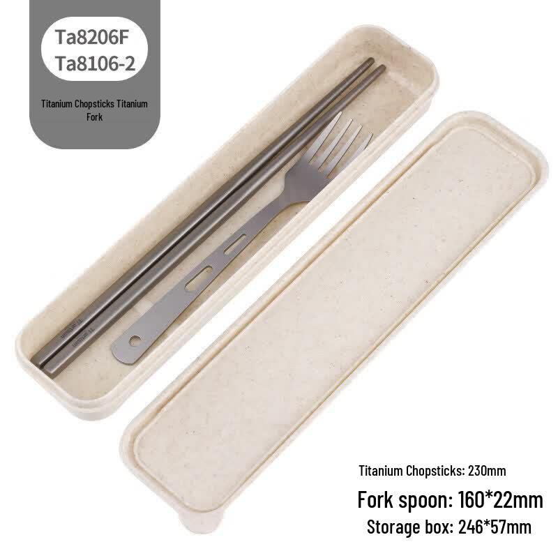 Youluo Titanium Portable Chopsticks and Spoon Set