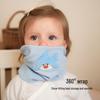 Nidoran Pure Cotton Infant Scarf: Small, Cozy Neck Warmer for Babies, Unisex, Perfect for Autumn & Winter