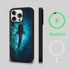 Ocean Whale Shark Swimming Phone Case Magnetic Case For IPhone 16 14 13 12 11 15 Pro Max Plus For Magsafe Wireless Charge Cover