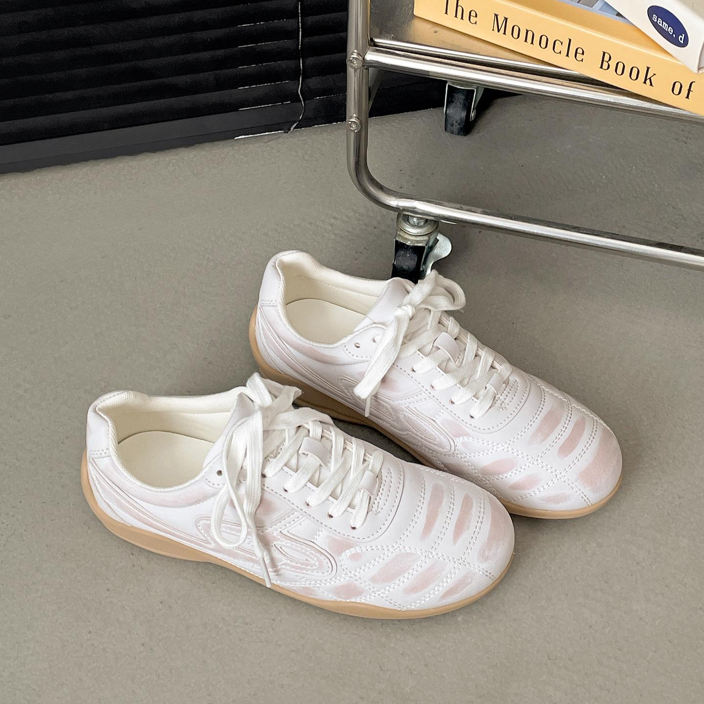 

Black retro lightweight versatile platform training shoes women s 2025 new summer soft-soled casual Forrest Gump sports shoes 40 бежевый