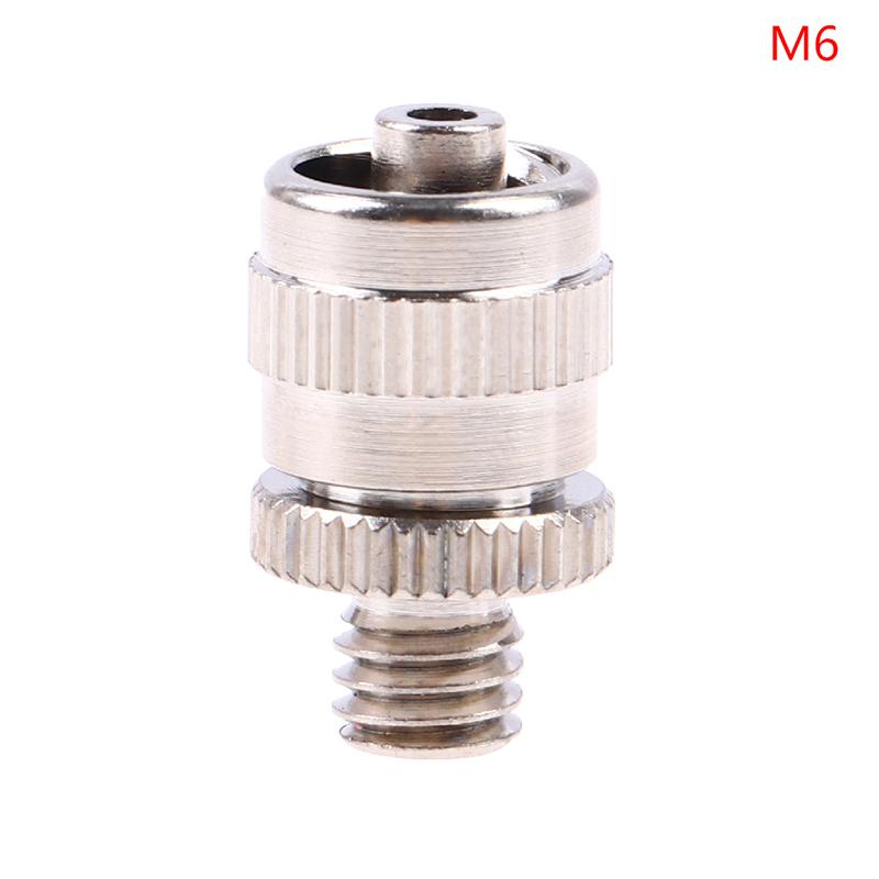 

M4 M5 M6 M8 Screw Thread Nickel Plated Brass Syringe Metal Luer Lock Adapter M6