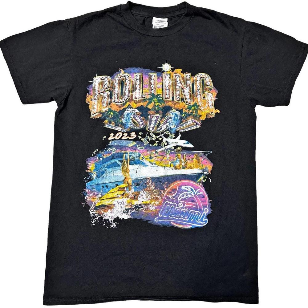 

Rolling Loud Tour Miami 2023 Festival TShirt Black Unisex T-Shirt L