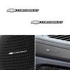 4pcs/10pcs Set Modified Car Logo Audio Stickers Decorative Decals For Chevrolet Corsa Aveo Matiz Onix Camaro Cobalt Beat Groove