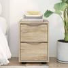 Nightstand Sonoma Oak 30.5 x 30 x 43 cm Engineered Wood