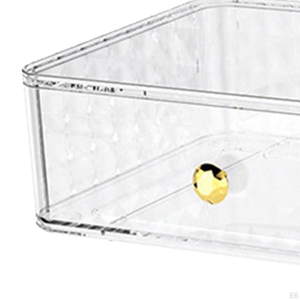 Badezimmer Aufbewahrungsbox Kosmetik Etui Langlebig Schreibtisch Einfach Dekorativ Make-up Halter Schminktisch