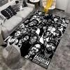 Tapis Collage Légendes Hip Hop adapté comme tapis antidérapant pour le salon ou le canapé de la chambre