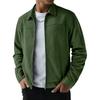 Herren S Locker Freizeit Dicke Wildleder Fleece Jacke