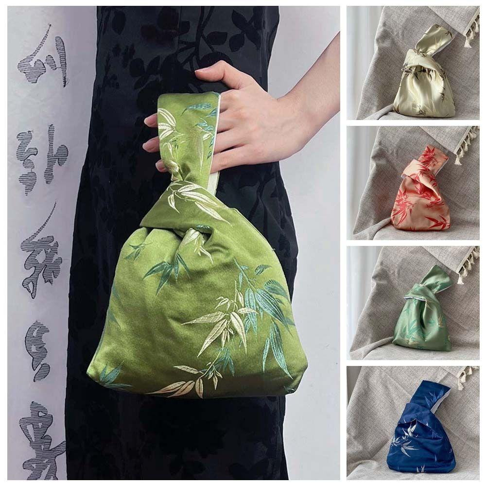 

Сумка на запястье в древнем стиле с узлом, сумка для мелких вещей, аксессуары Cheongsam, сумка для мамы