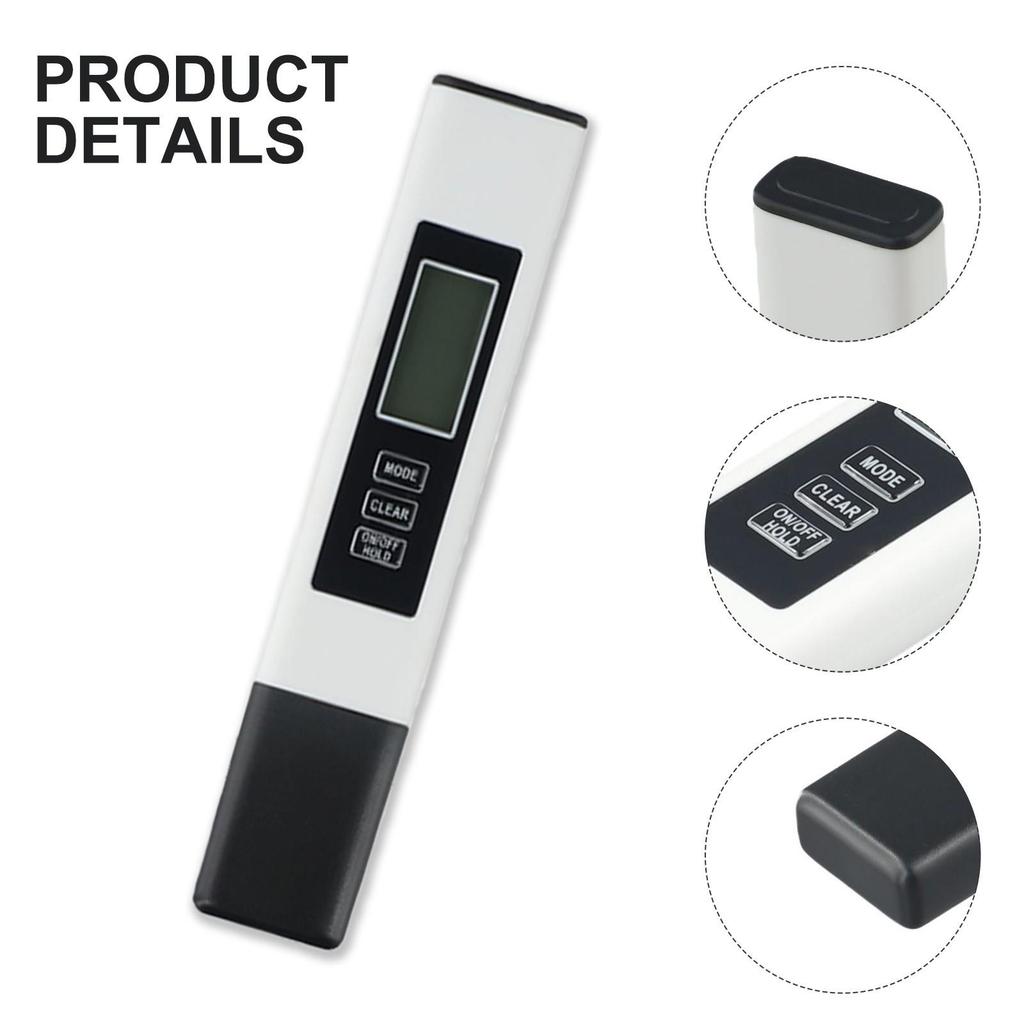 4 in1 PPM Meter Digital Tester Home Drinking Water Quality Purity Test Tester