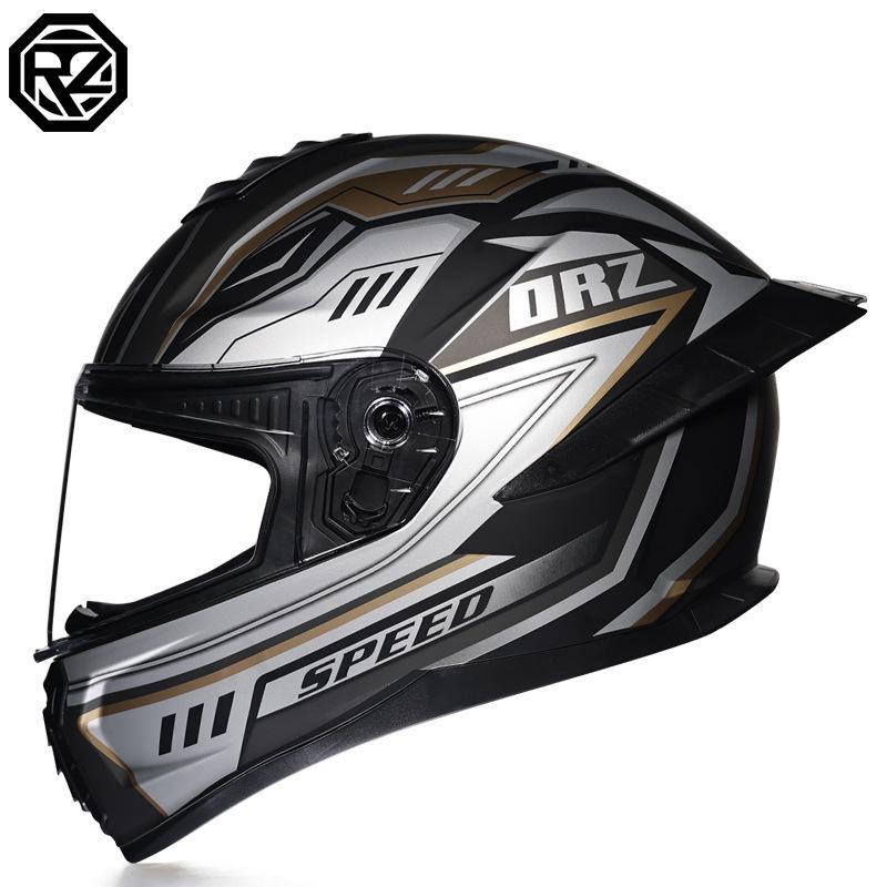 Motocross helmet Adult certif ication safety helmet DOT Motorcycle Helmets Moto full Face Racing helmet Double Visor