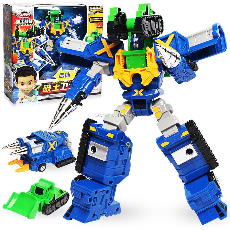 Robot Transformabil Carbot 2 ÎN 1 în Mașină Jucării Figurine de Acțiune Mașină Transformabilă Camion Inginerie Vehicul Jucărie