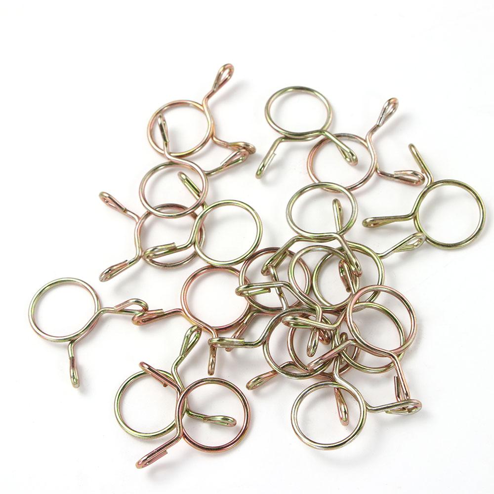 Air Tubing Metal Fastener M5-M14 Fuel Line Hose Clips Tubing Spring Clamps Hose Clamp Water Pipe