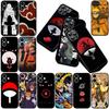 for Samsung Galaxy S10 S8 S9 Plus A33 A34 A31 70 A71 A72 Note 20 9 8 S10E Phone Cover Soft Case Akatsuki Narutos Uchiha Sasuke