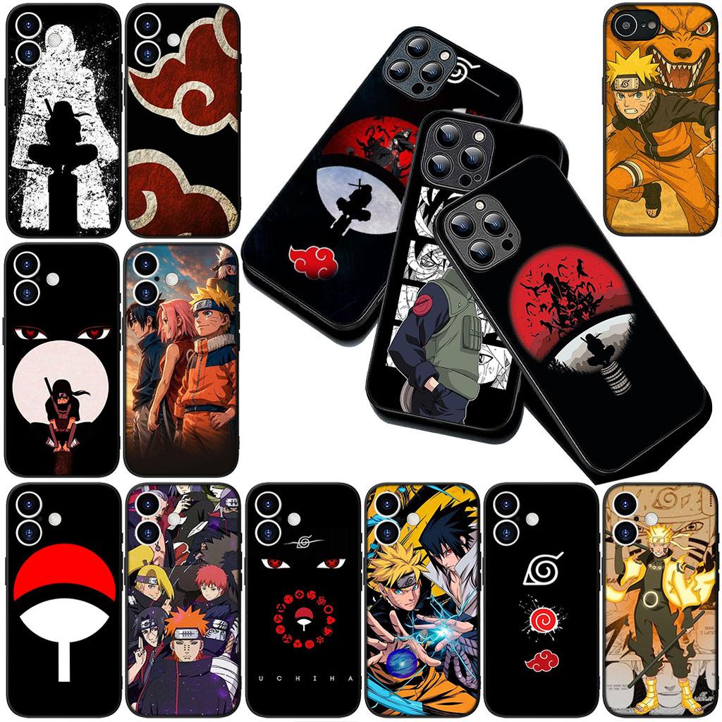 for Samsung Galaxy S10 S8 S9 Plus A33 A34 A31 70 A71 A72 Note 20 9 8 S10E Phone Cover Soft Case Akatsuki Narutos Uchiha Sasuke