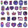 10/30/50pcs Cute Funny Cartoon Neon Graffiti Stickers Aesthetic Decals DIY Laptop Scrapbook Phone Case Diary Decoration Sticker