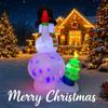 7.87FT Inflatable Snowman Toy Christmas Tree Xmas Decorations for Yard LED Lights Christmas Supplies Home Ornament Holiday Gift