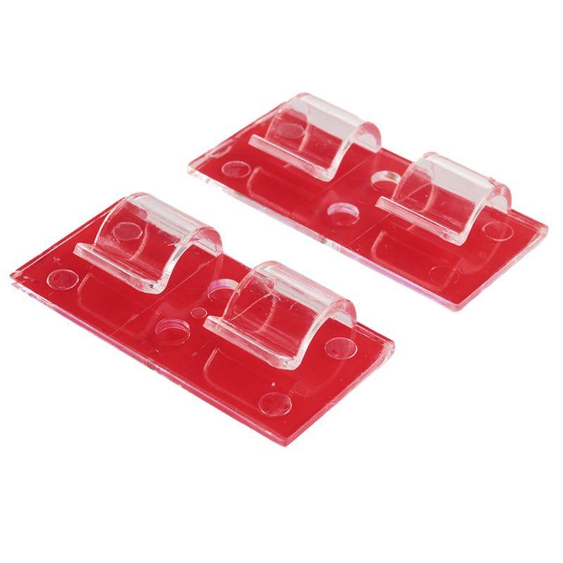 A84E-60 Pcs Hooks For Outdoor String Lights Clips, Waterproof UV-Resistant Clips Durable Clips