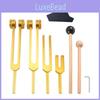 Aluminum Alloy Tuning Fork Set For Fitness Equipment And Massage Therapy With Cleaning Tools